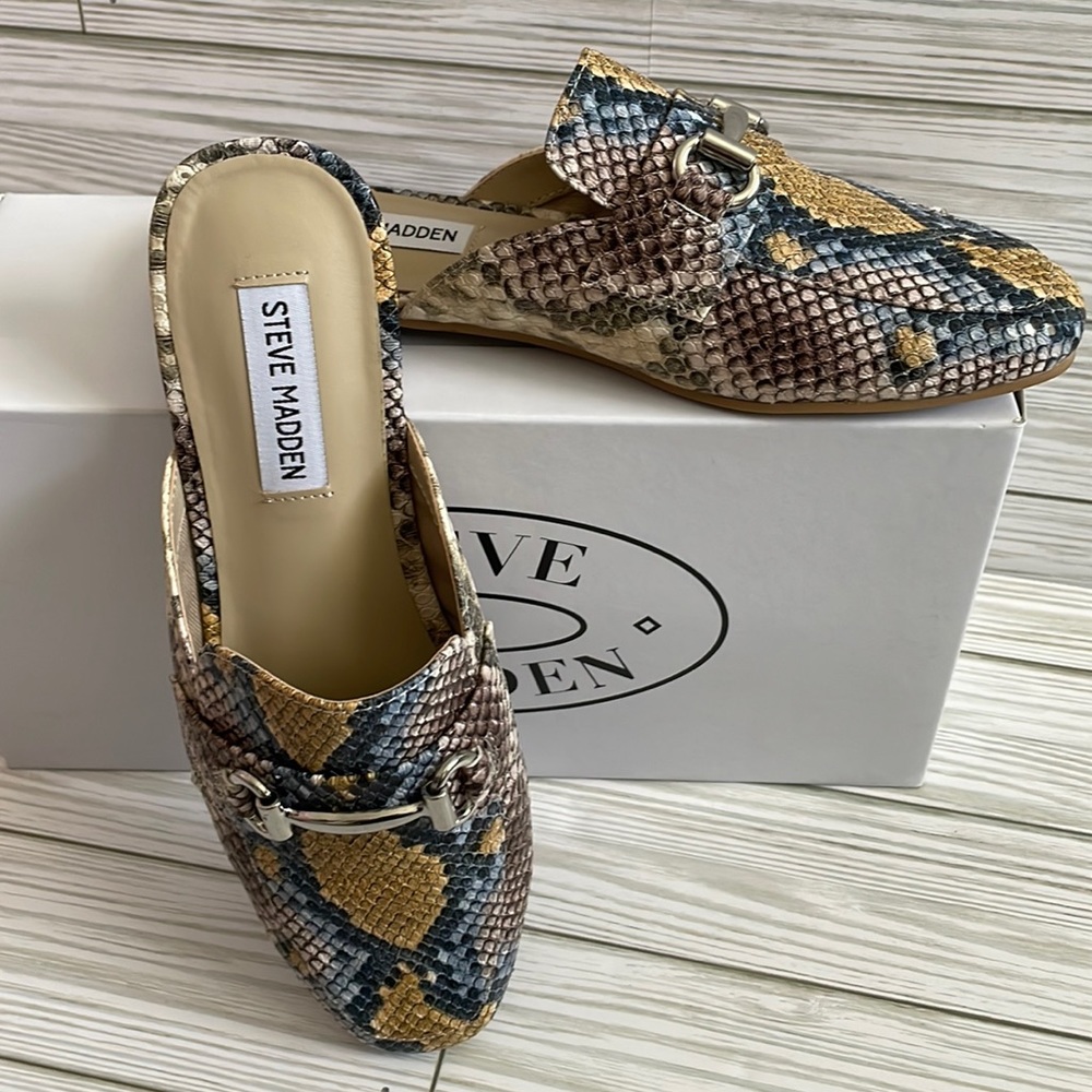 🆕 Steve Madden | Mules | Kori Multi Snake 🐍
